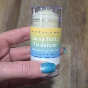 Handcrafted Cocoa Butter Cashmere Solid Lotion Stick
